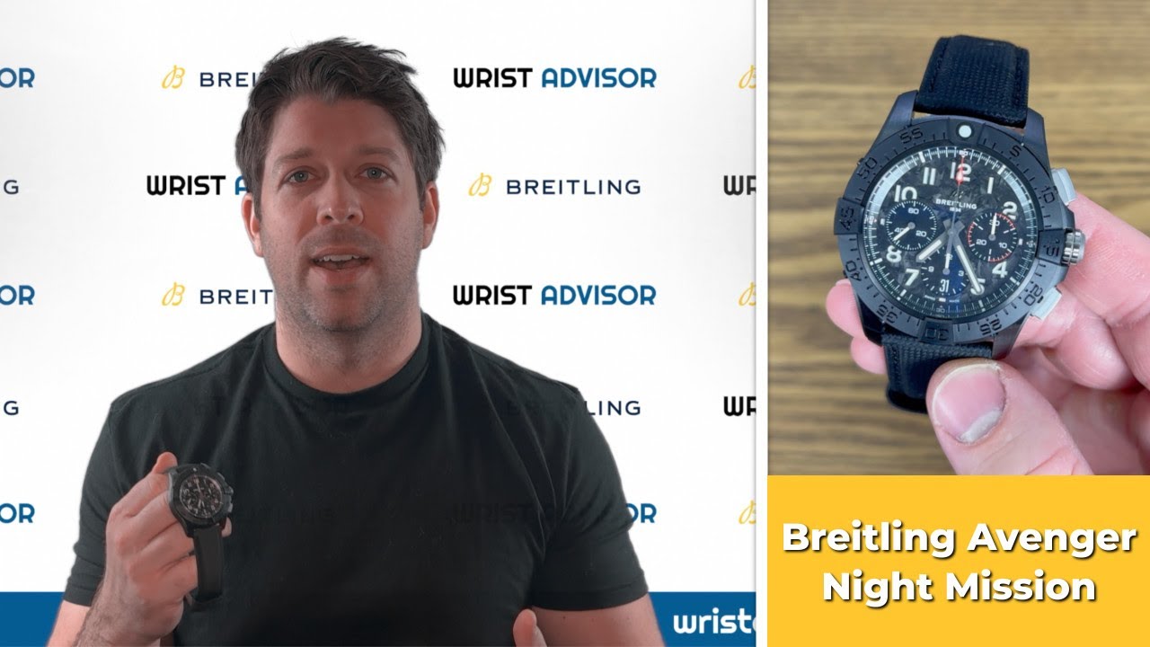 New Breitling Avenger Night Mission - A True Military Inspired Pilot Watch - SB0147101B1X1