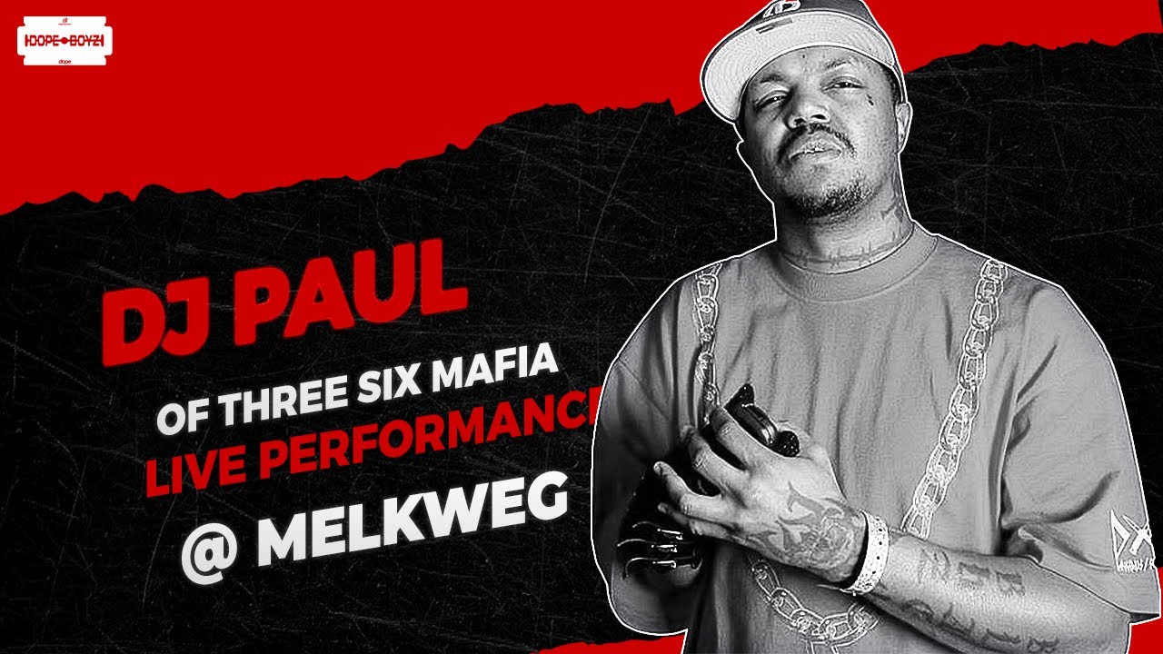 DJ Paul of Three Six Mafia LIVE @ Melkweg, Amsterdam (05/06/'23)