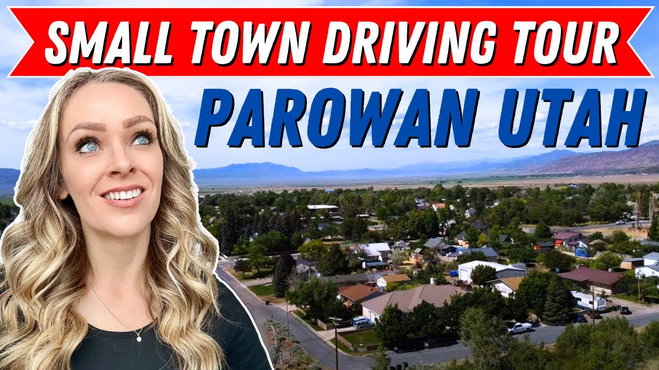Driving Tour of Small Town In Utah | Parowan Utah
