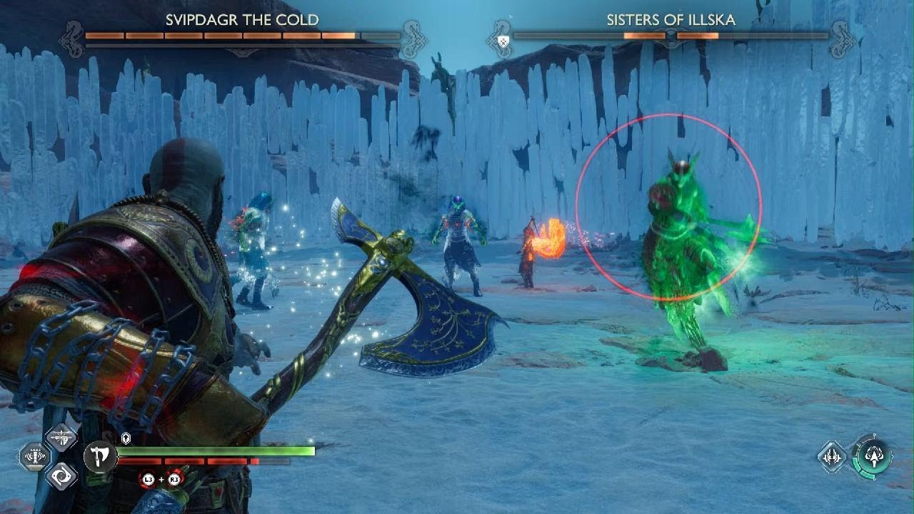 God of War Ragnarök - Svipdagr & Sisters of Illska NG+ GMGOW