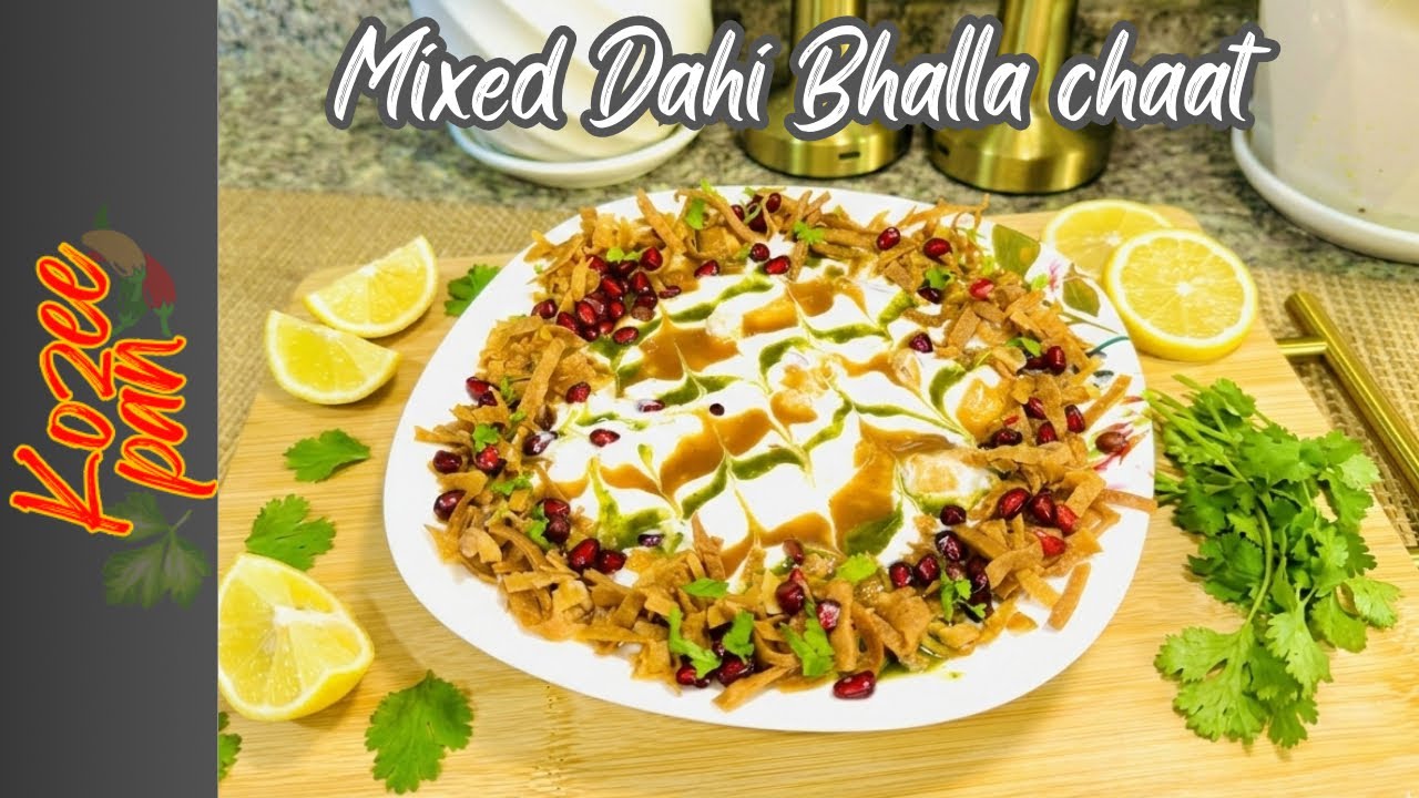 Easy Mixed Dahi Bhalla Chaat in Minutes | Creamy,Tangy & Crispy  Dahi Bhalle