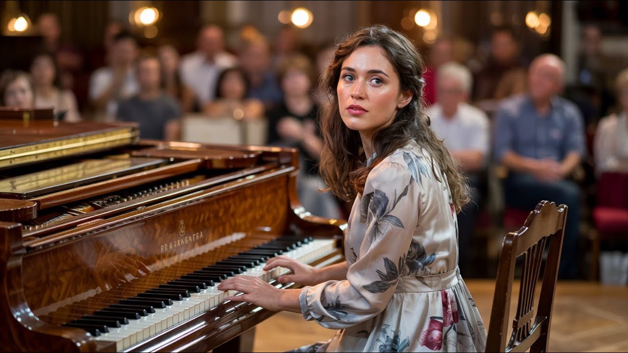 He Challenged a Waitress to Play the Piano — No One Expected the Outcome