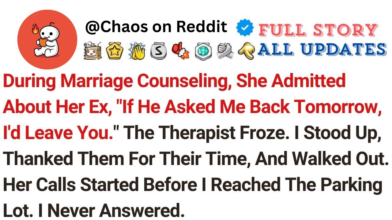 During Marriage Counseling, She Admitted About Her Ex, 
