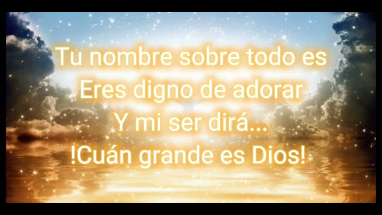 Cuan grande es Dios/ pista tono mujer