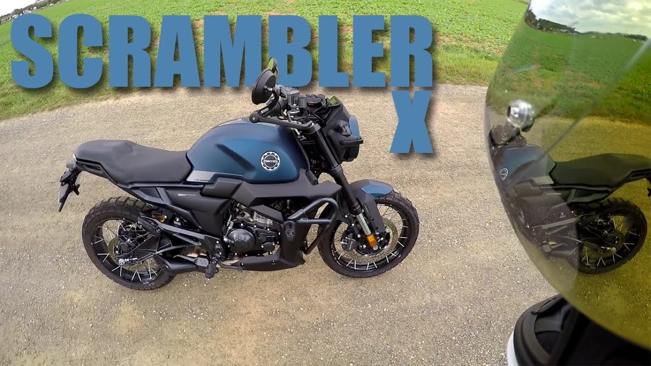 ZONTES 125 Scrambler X | Déclinaison intéressante