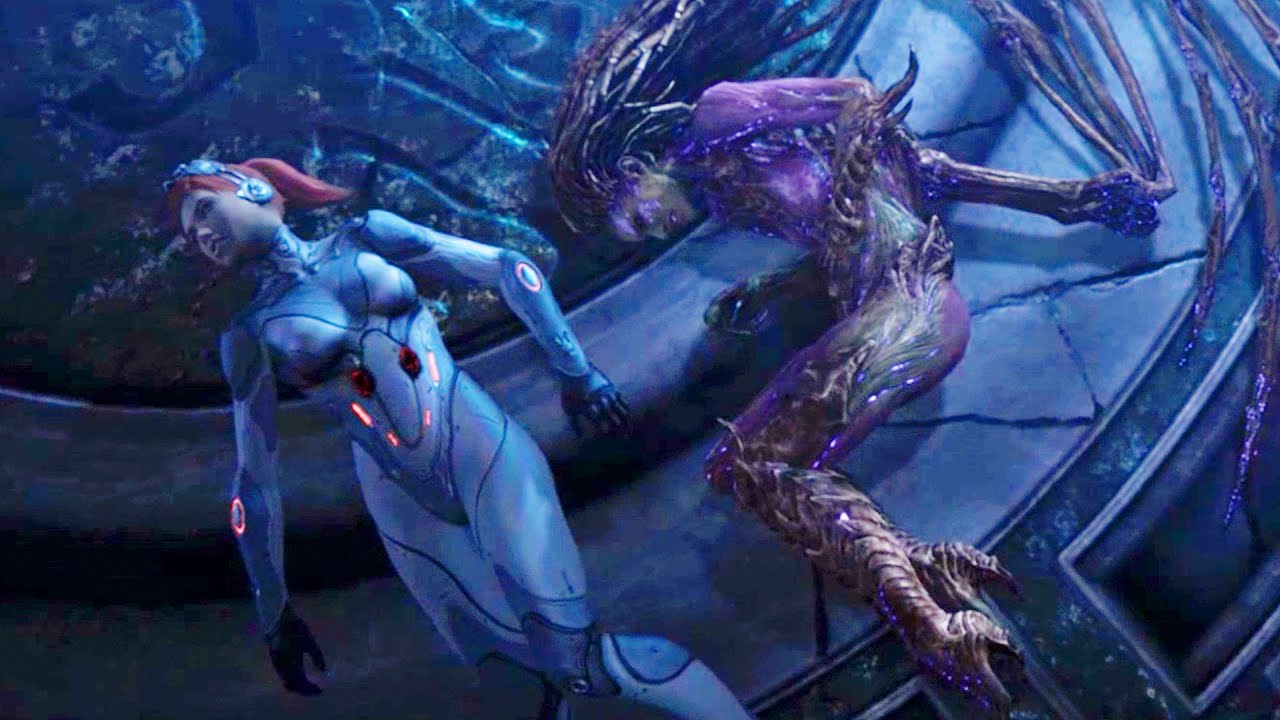 Kerrigan Kills Narud Cinematic (Starcraft 2: Heart of the Swarm | Shifting Perspectives)