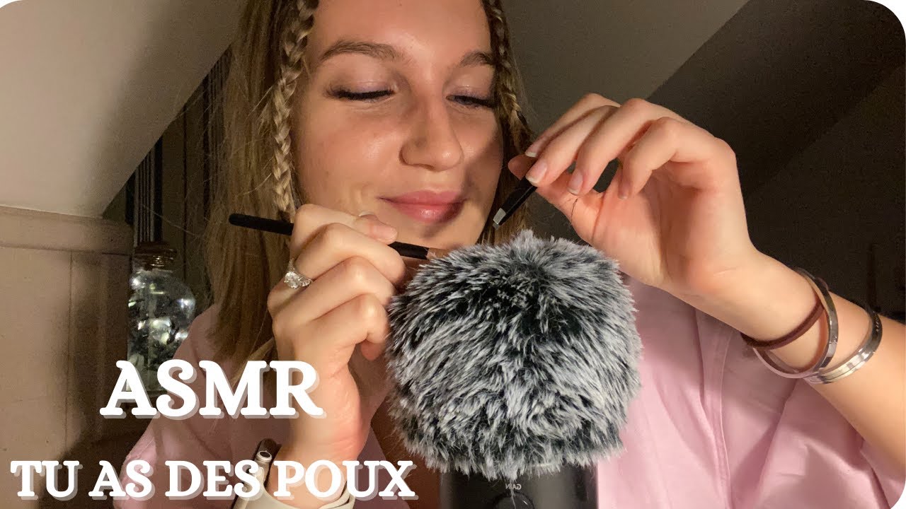 ASMR - TU AS DES POUX #asmrfrançais #asmr #roleplay