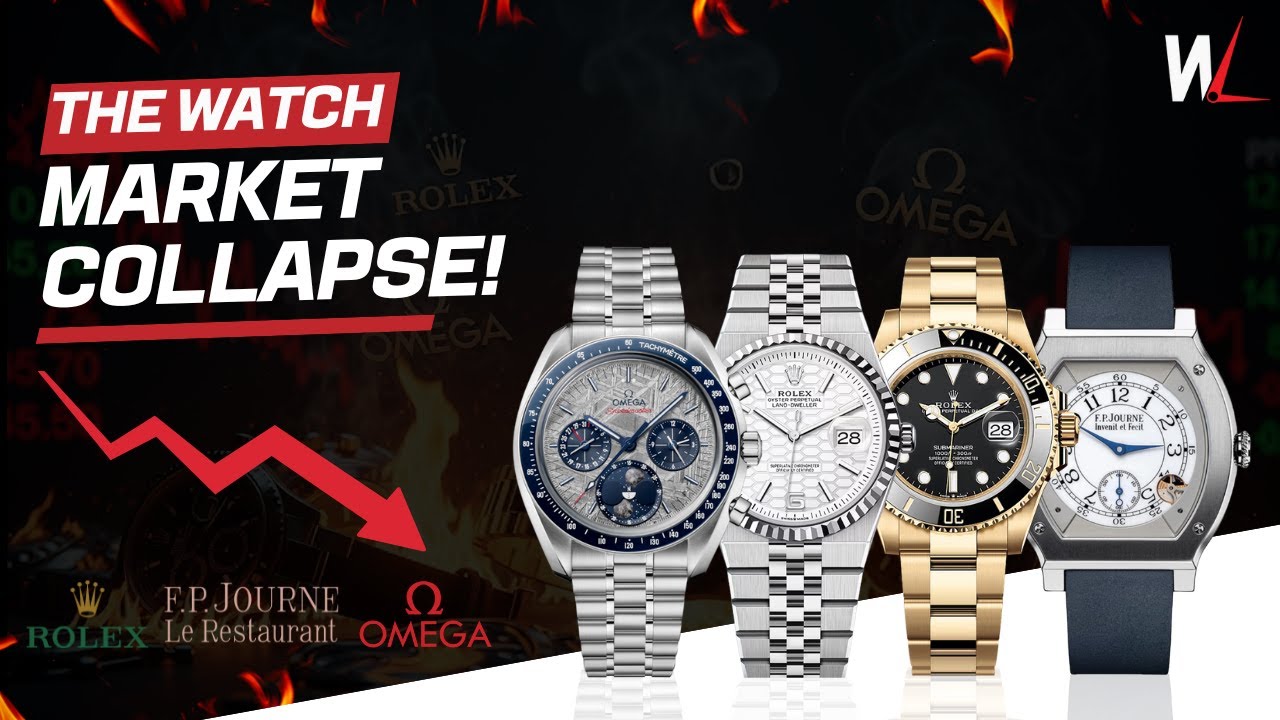 The Watch Market Collapse: Rolex, F.P. Journe & the Bubble Burst (2025 Update)