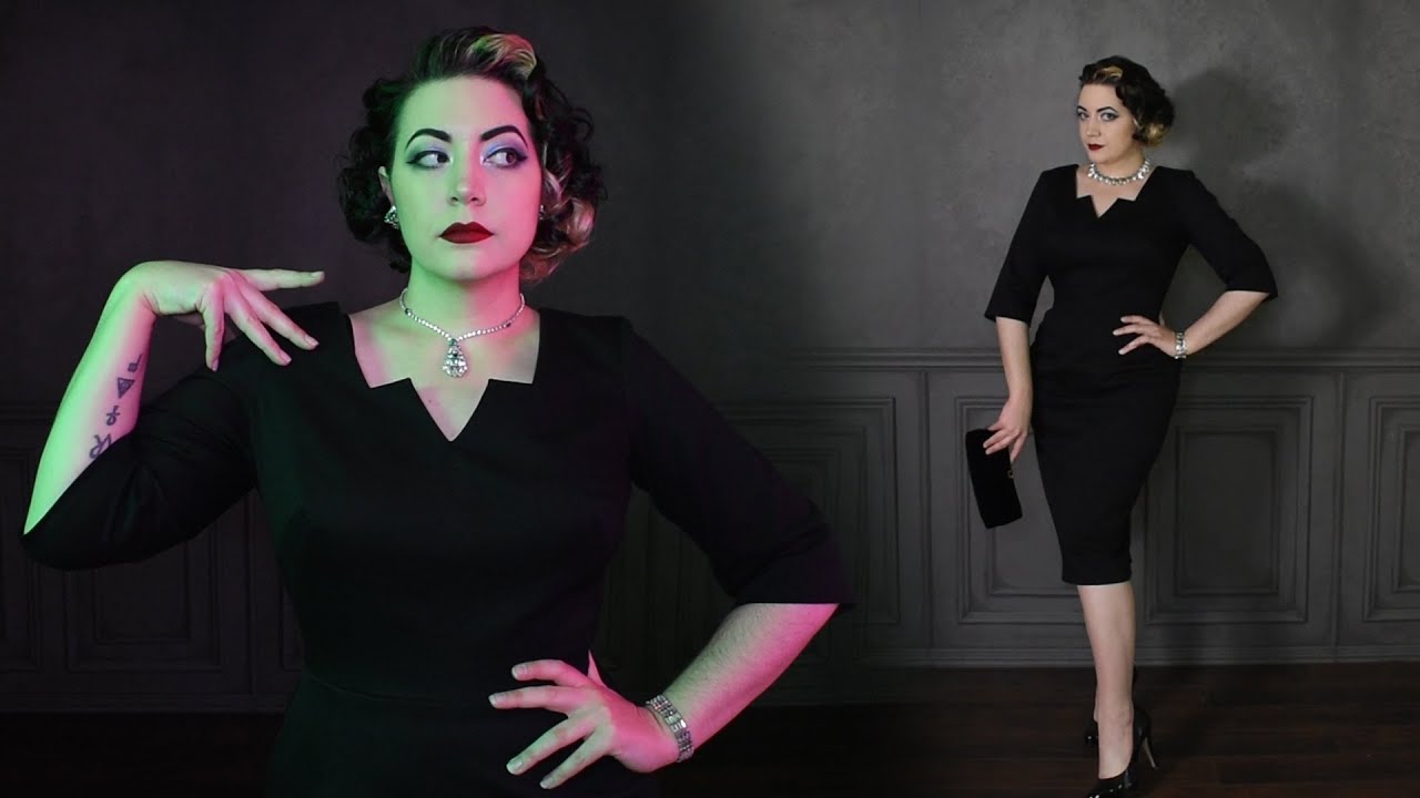 Making A Dress For Necklaces // 1950's Inspired Dress
