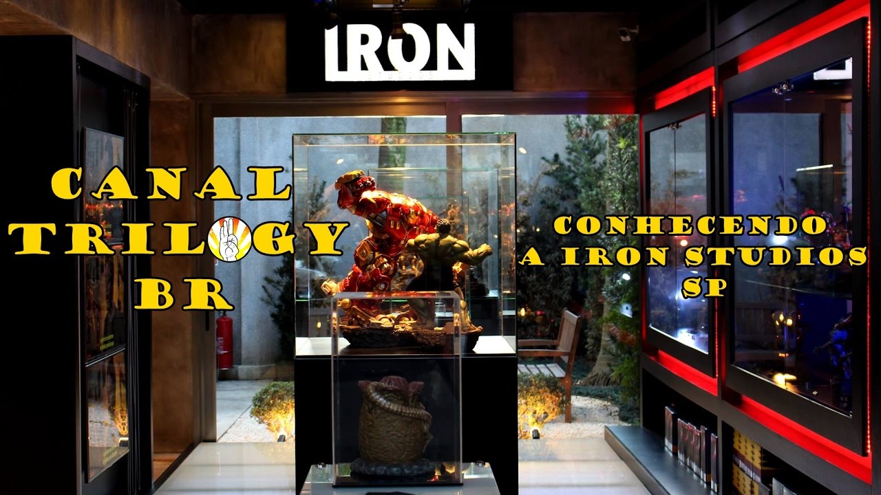 Canal Trilogy Br - Conhecendo a Loja Iron Studios de SP