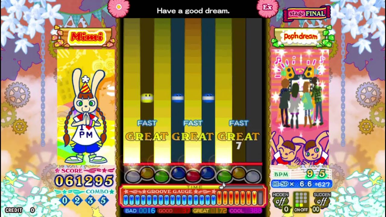 [pop'n music éclale] Have a good dream. (EX)