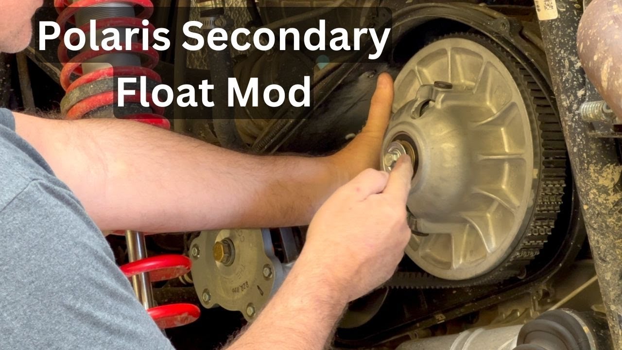 Polaris Secondary Clutch Float Mod