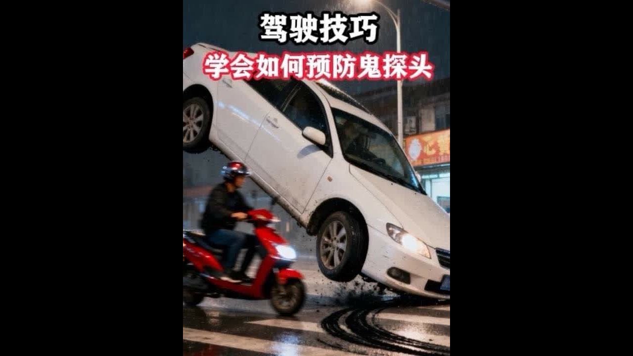 预防鬼探头 #交通安全 #交通规则