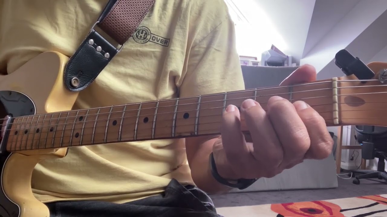 A tutorial for a chord melody of Stevie Wonder's Visions