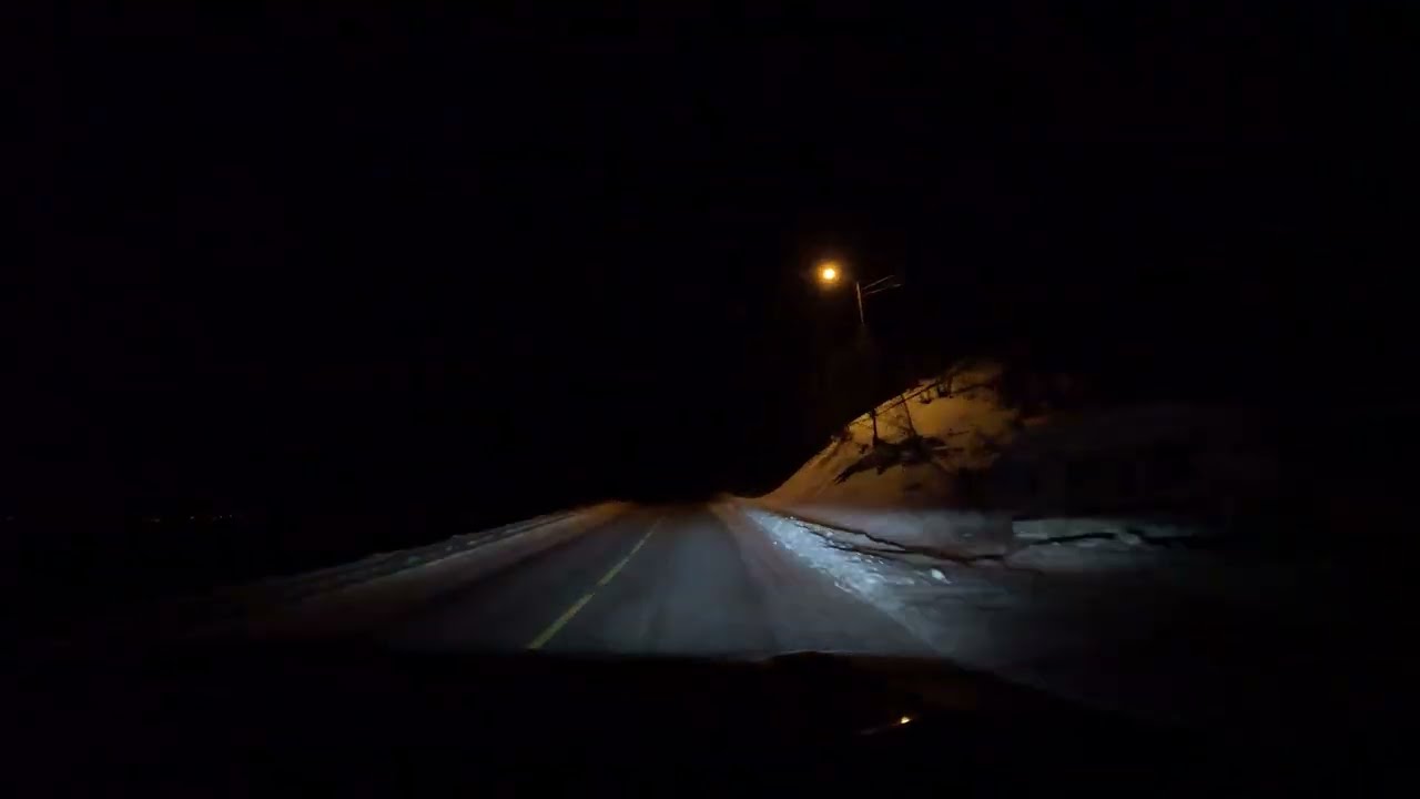 Tromso to Alta - Winter Drive - Time Lapse - Part 2