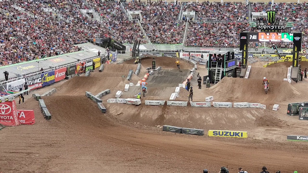 450 Full Main Event Supercross Salt Lake City 2018