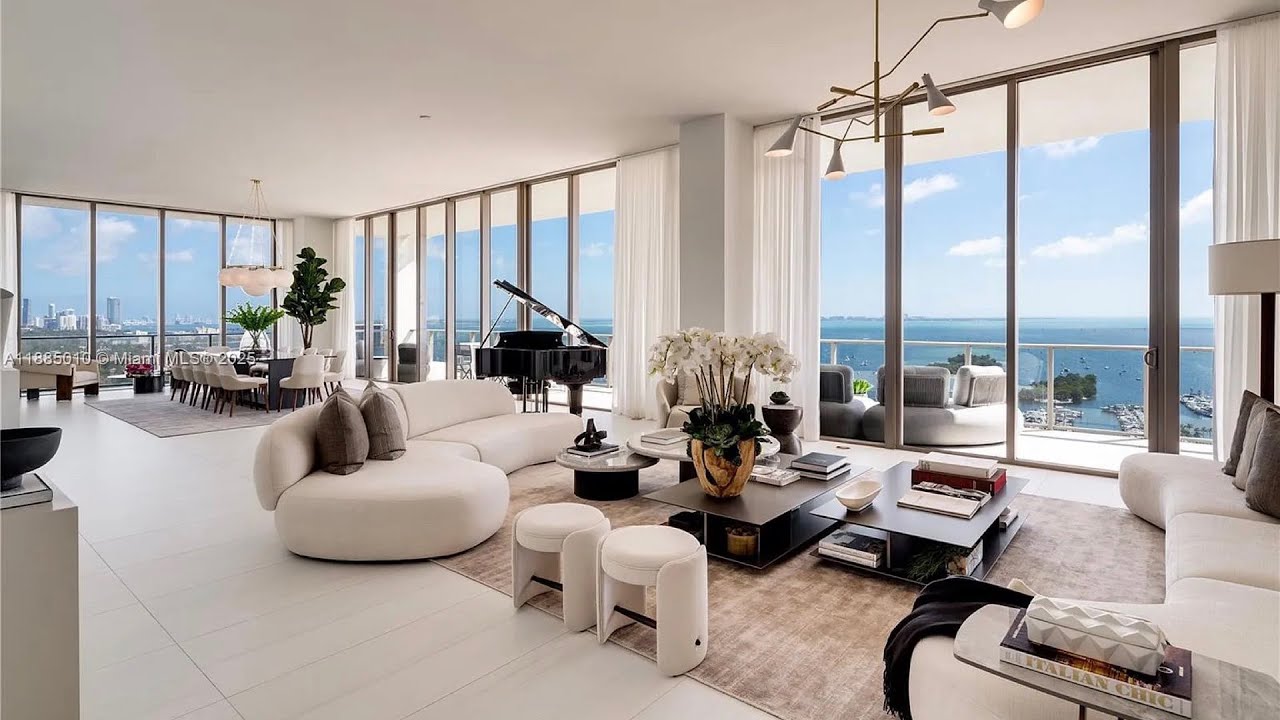 A Chic Coconut Grove Apartment at Mr. C Tigertail Residences in Miami FL #realestate #hometour