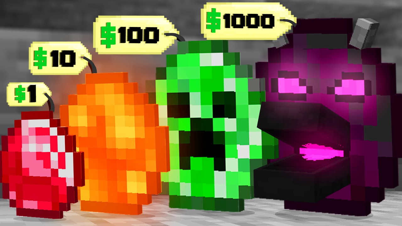 Minecraft but there&rsquo;s 1,000,000 Custom Diamonds