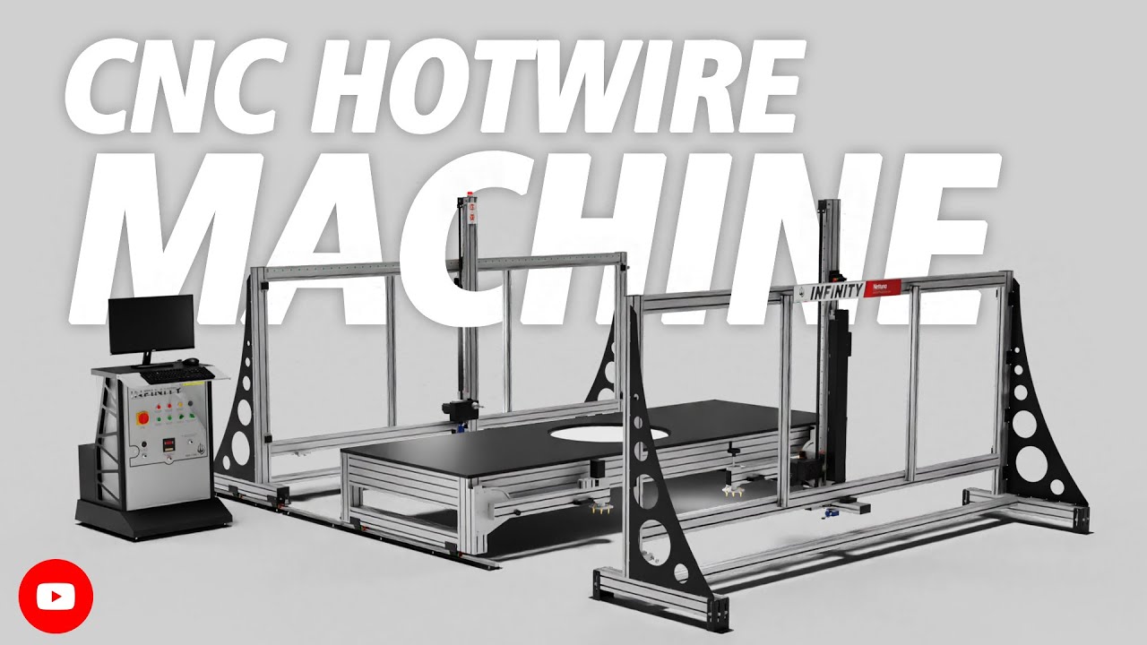 Hotwire CNC foam cutting machine - INFINITY