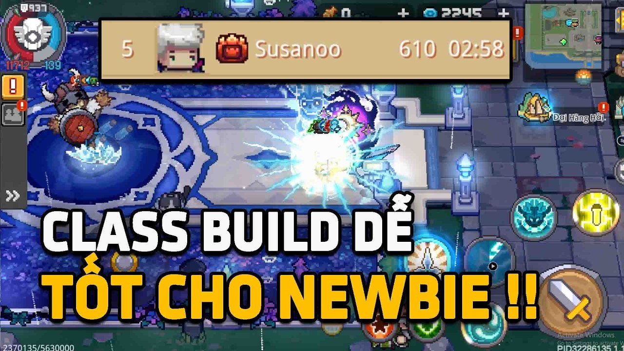 Build PHÁP SƯ BÃO TỐ Val 610 Cục Dễ Build Soul Knight Prequel SS6 #loup