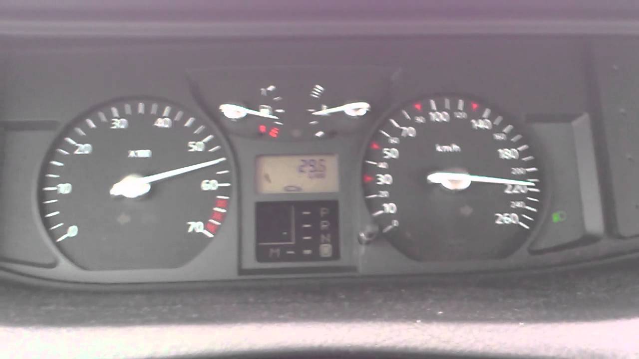 Renault Vel Satis 3.5 V6 80-220kmh