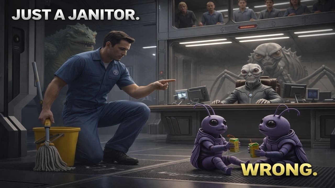 No One Could Control the Alien Queen’s Twins… Then a Human Janitor Shocked the Galaxy| HFY | HFY Sci