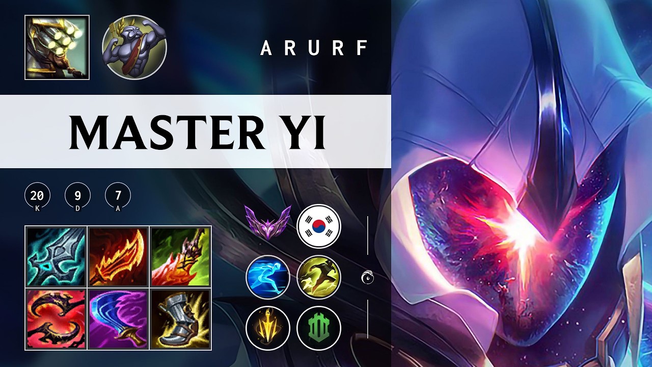 Master Yi ARURF - KR Master Patch 26.03