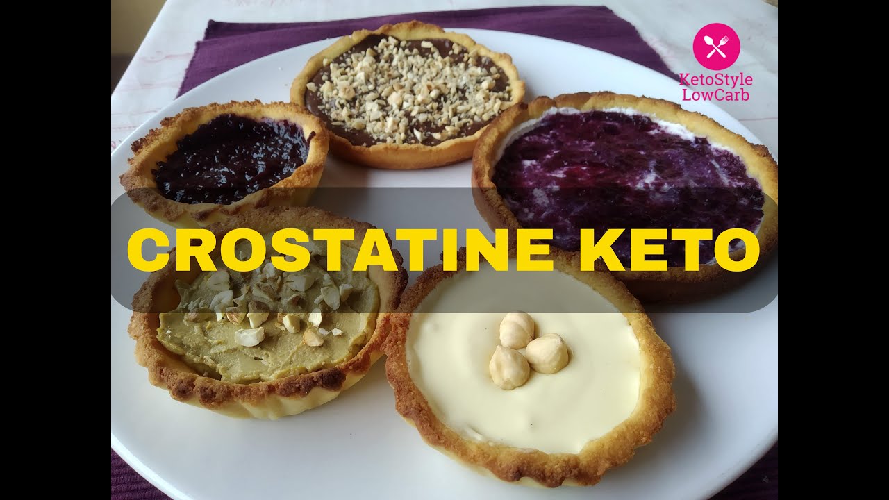 CROSTATINE LOW CARB Keto diet RICETTA SEMPLICE E VELOCE