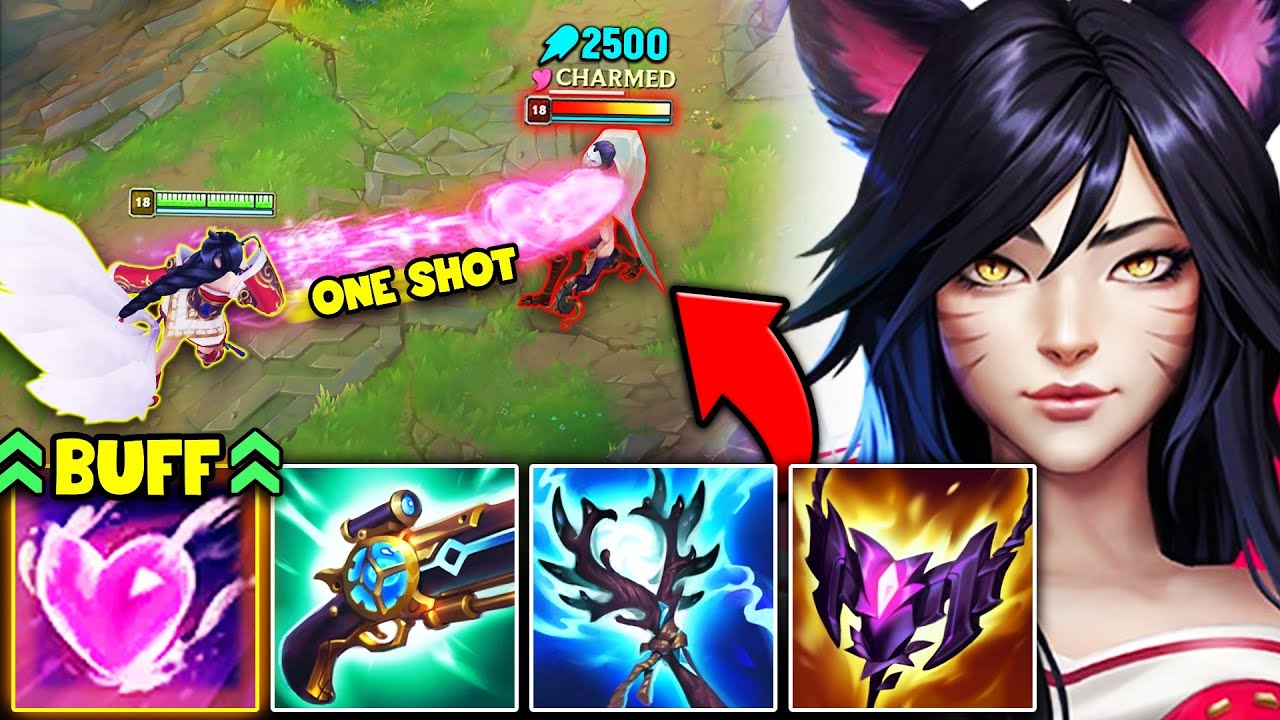 Ahri just got a huge buff to her Charm and it changes everything (ONE CHARM = ONE KILL)