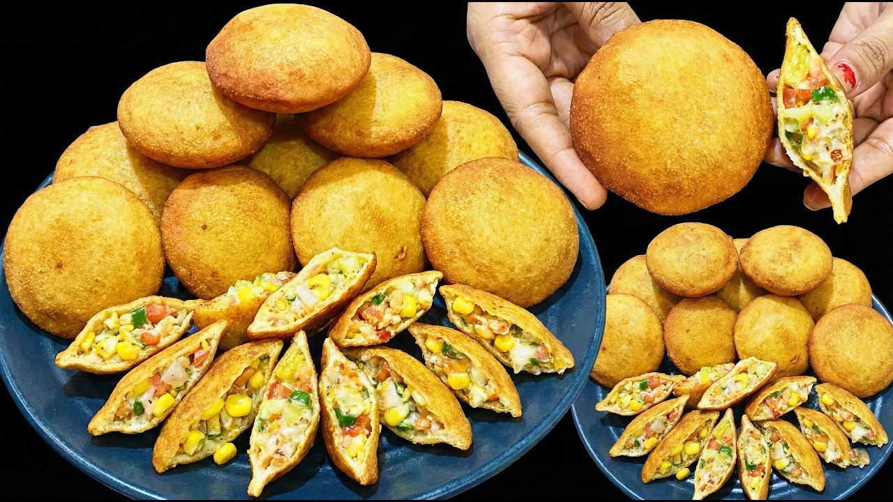 बच्चे बार-बार मांगेंगे ये Super Crispy Bread Pockets! 1 रेसिपी, 2 तरीके 😲🥪