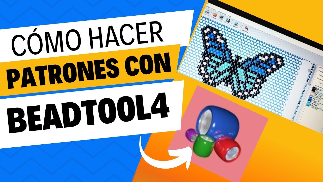 COMO HACER PATRONES Y DISEÑOS EN BEAD TOOL4 /PROGRAMA PARA DISEÑOS EN MOSTACILLAS