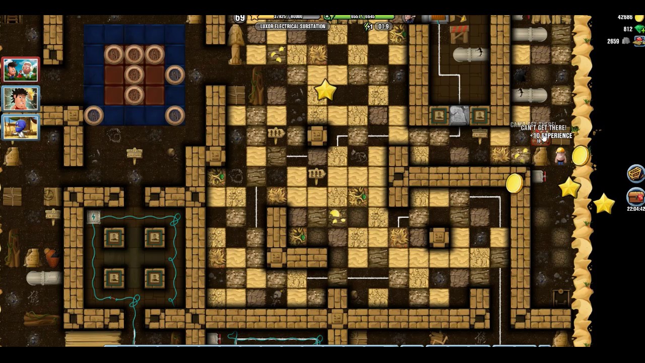 Diggy's Adventure Luxor Eletrical Substation