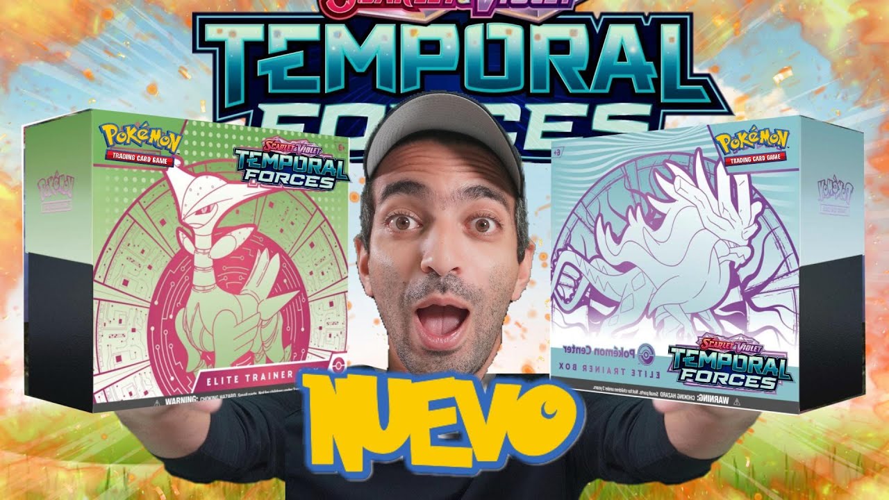 ABRI LAS NUEVAS ELITE TRAINER BOXES DE TEMPORAL FORCES DE POKEMON TCG... EARLY OPENING