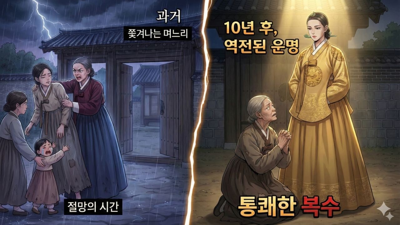 너 같은 년은 이 집에 필요 없어- 10년 후 무릎 꿇고 빌게 만든 복수