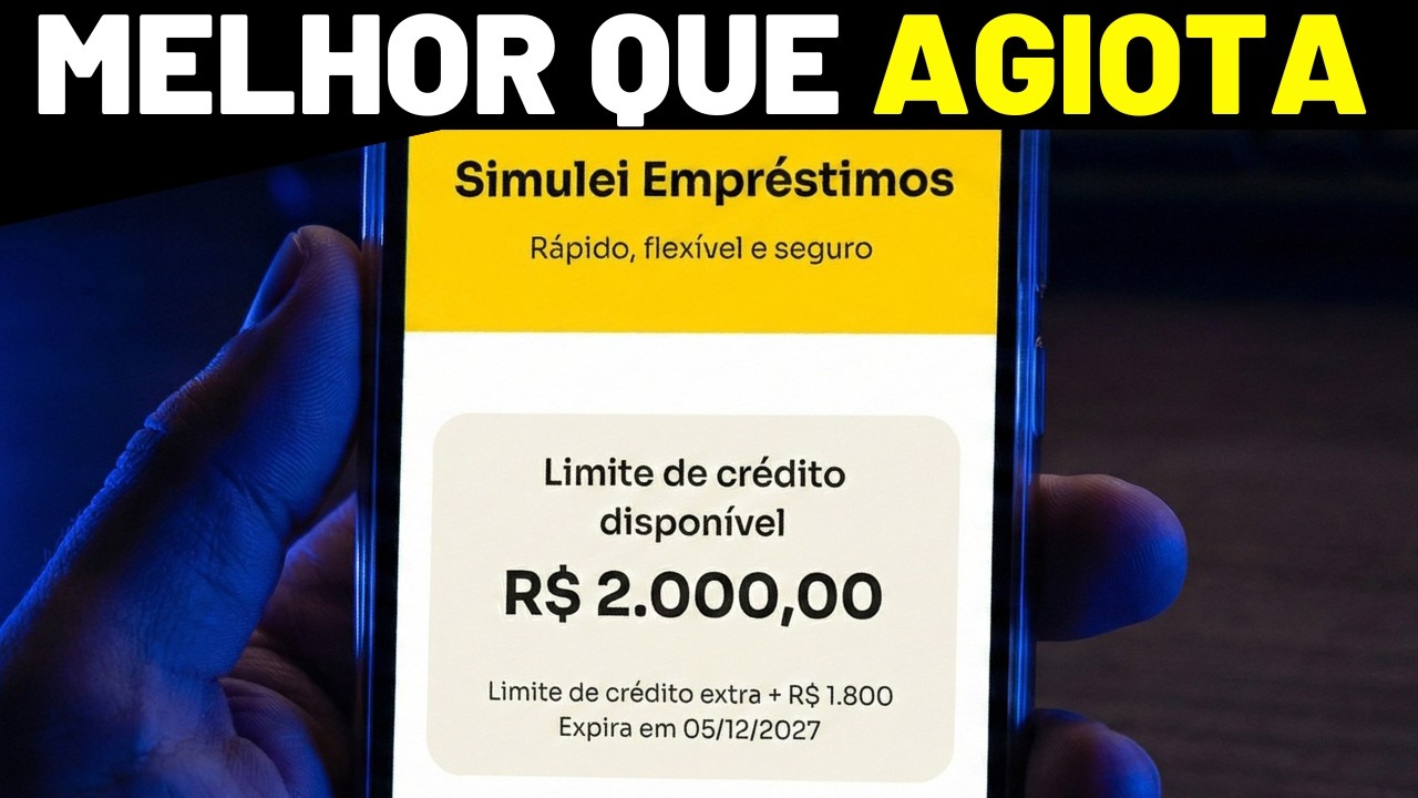 3 EMPR&Eacute;STIMOS NO PIX QUE EST&Atilde;O APROVANDO NA HORA AT&Eacute; PARA NEGATIVADO