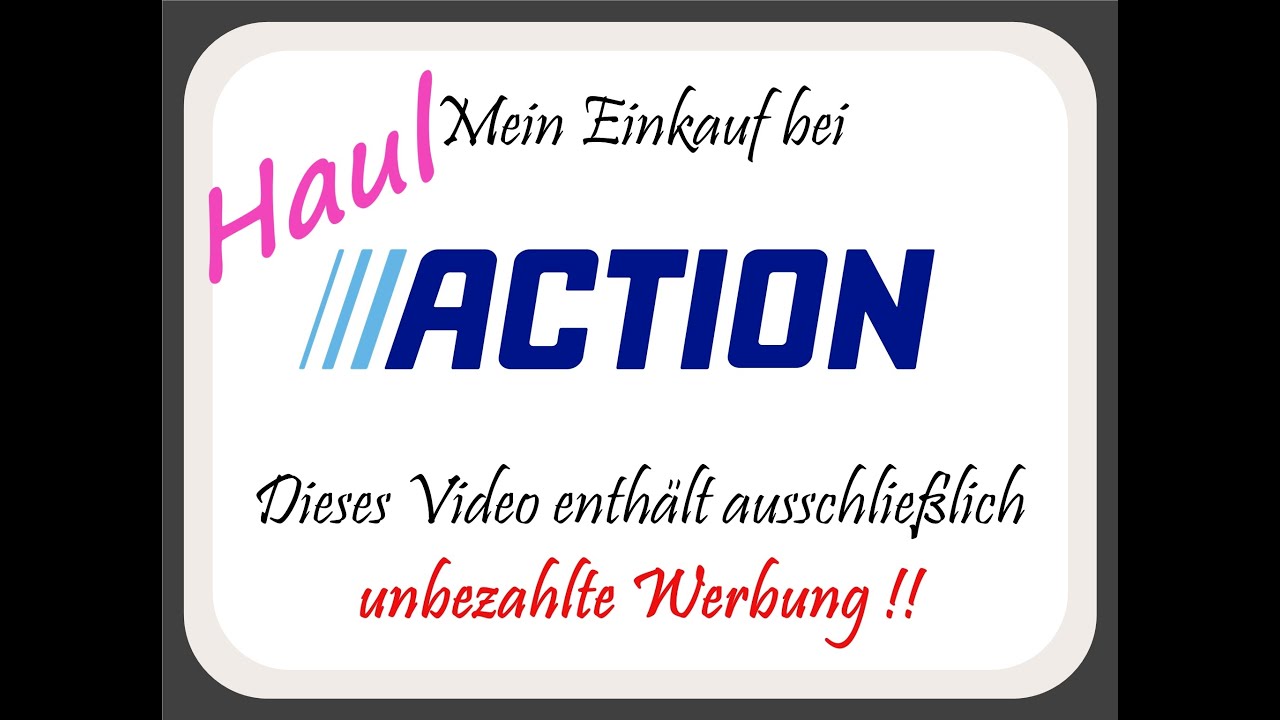 Mini Einkauf bei ACTION am 02.08.25 - #haul