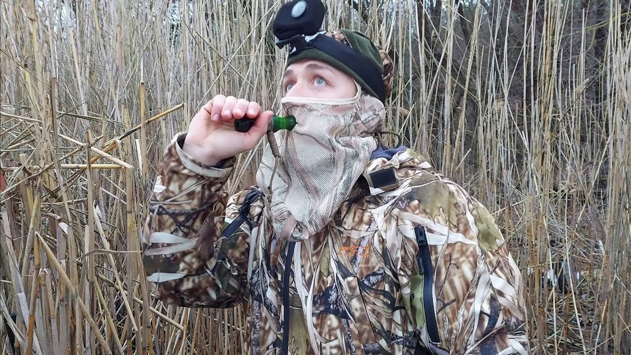 Охота на утку в декабре с ТОЗ 34. Странное явление в воде.. Масса перелётной утки и гуся.