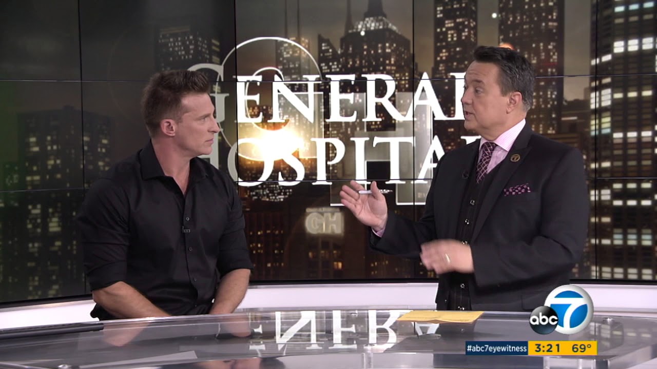 'General Hospital' star Steve Burton discusses the show on its 55th anniversary | ABC7
