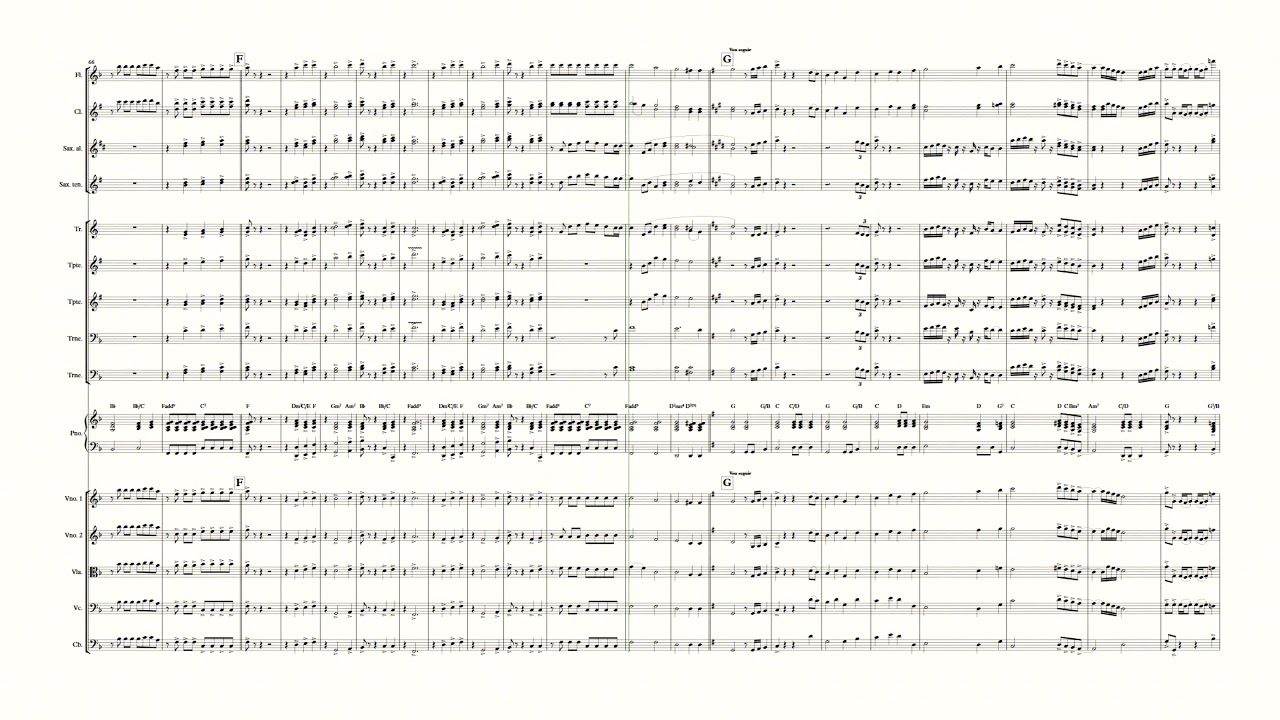 Medley Cassiane | Grandes Sucessos | Orquestra | Partitura