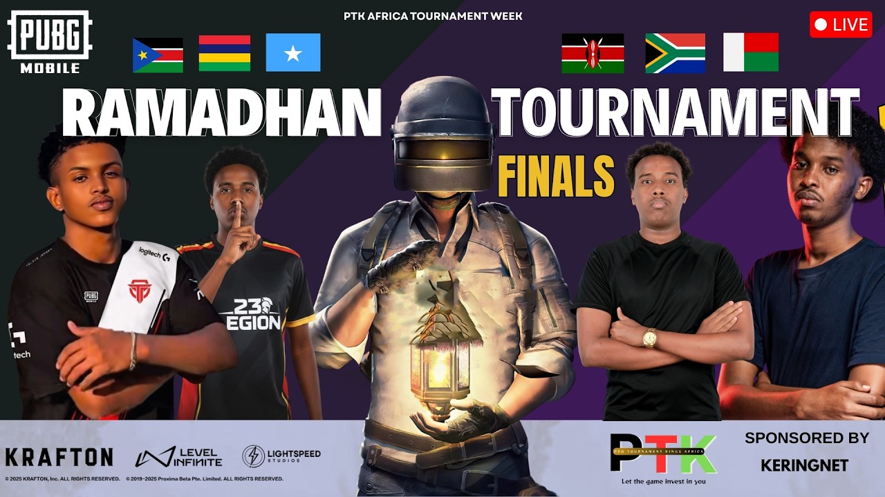 PTK RAMADHAN TOURNAMENT FINAL DAY  | PUBG Mobile Africa