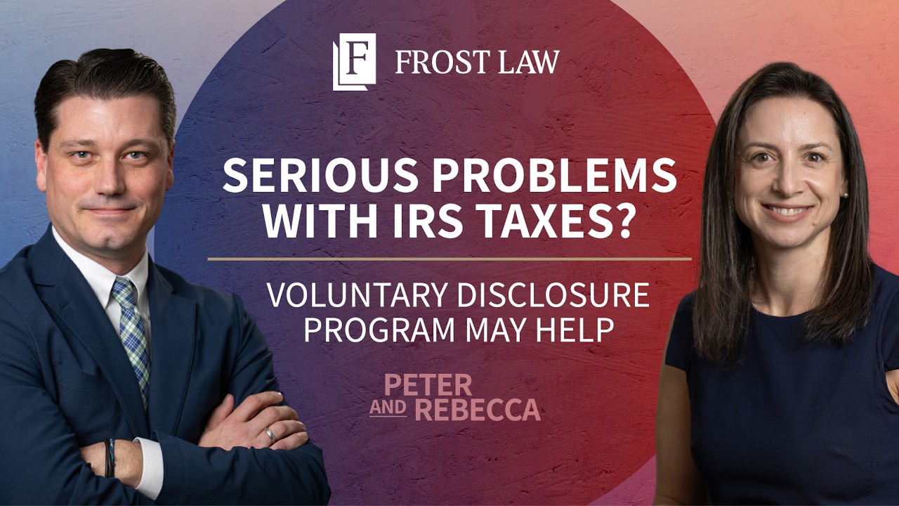 Серьезные проблемы с налоговой отчетностью перед IRS? Добровольное раскрытие информации может пом...