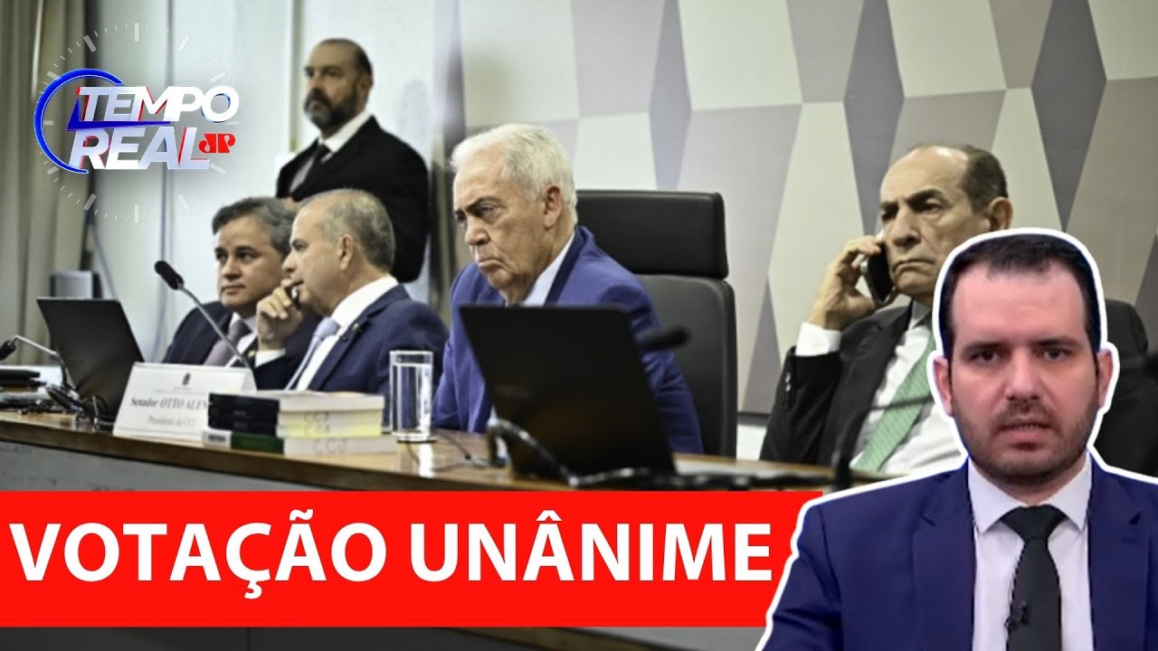 CCJ do Senado rejeita 'PEC da Blindagem' que daria proteção a parlamentares | TEMPO REAL
