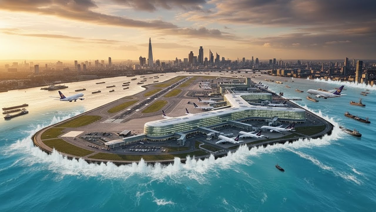 Inside the Impossible River Airport: The $60 Billion Plan to Float London’s Hub in the Thames