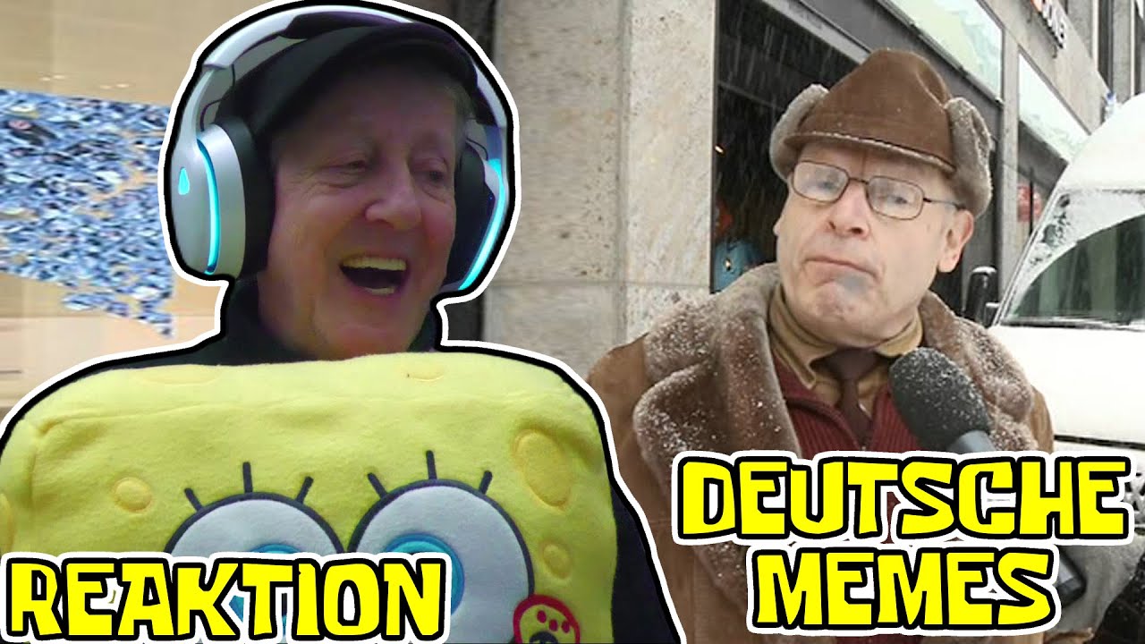 Reaktion auf deutsche Memes