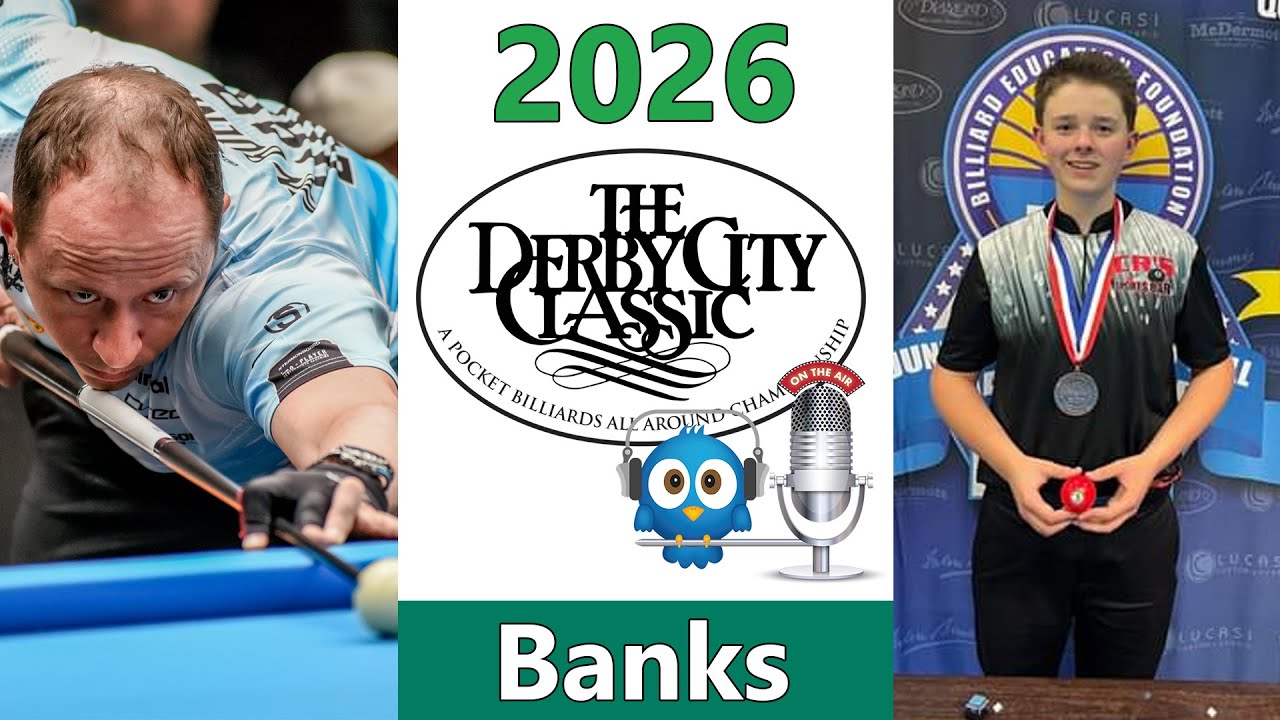 Shane Van Boening vs Harrison (Hank) Leinen - Bank Pool - 2026 Derby City Classic
