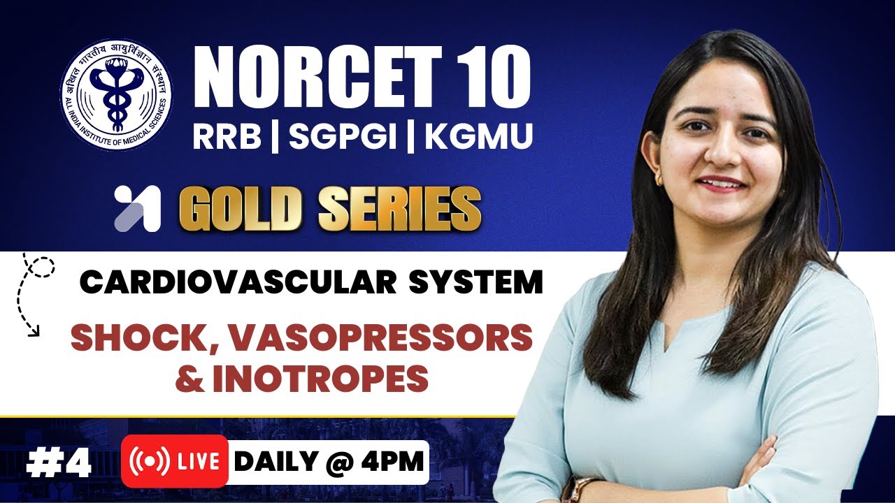 NORCET 10 Preparation | Coronary artery disease & Thrombolytics 💛GOLD Series | Pooja Mam