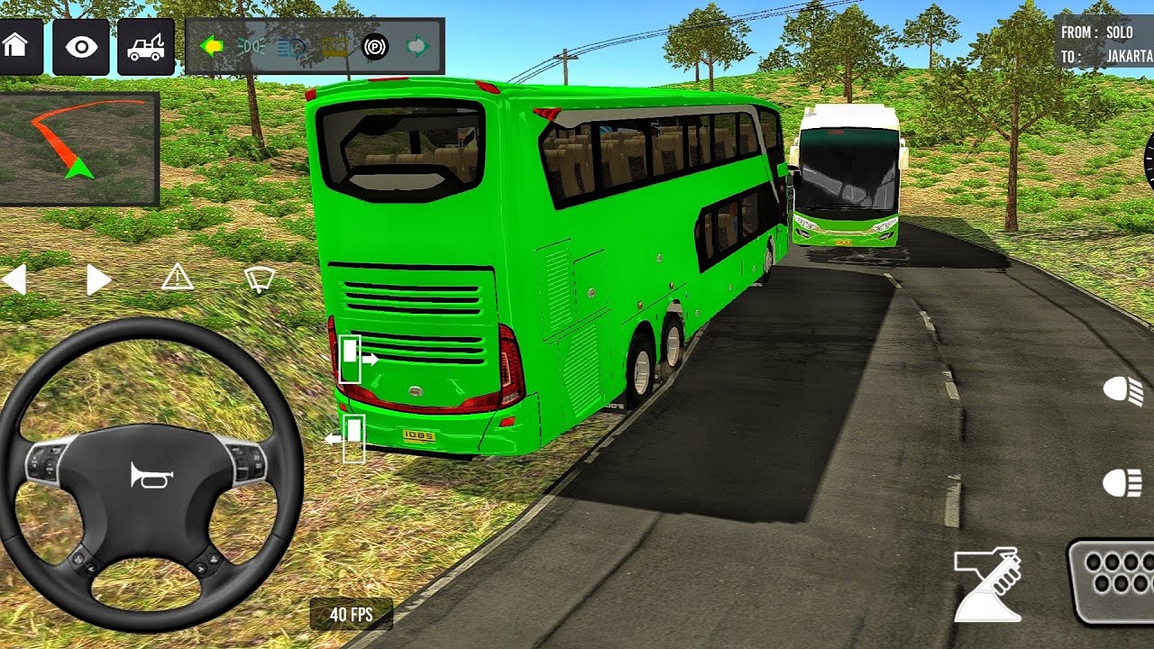 Bus driving simulator games for Android gaming video 2025 offroad bus game 2025 best game part 42