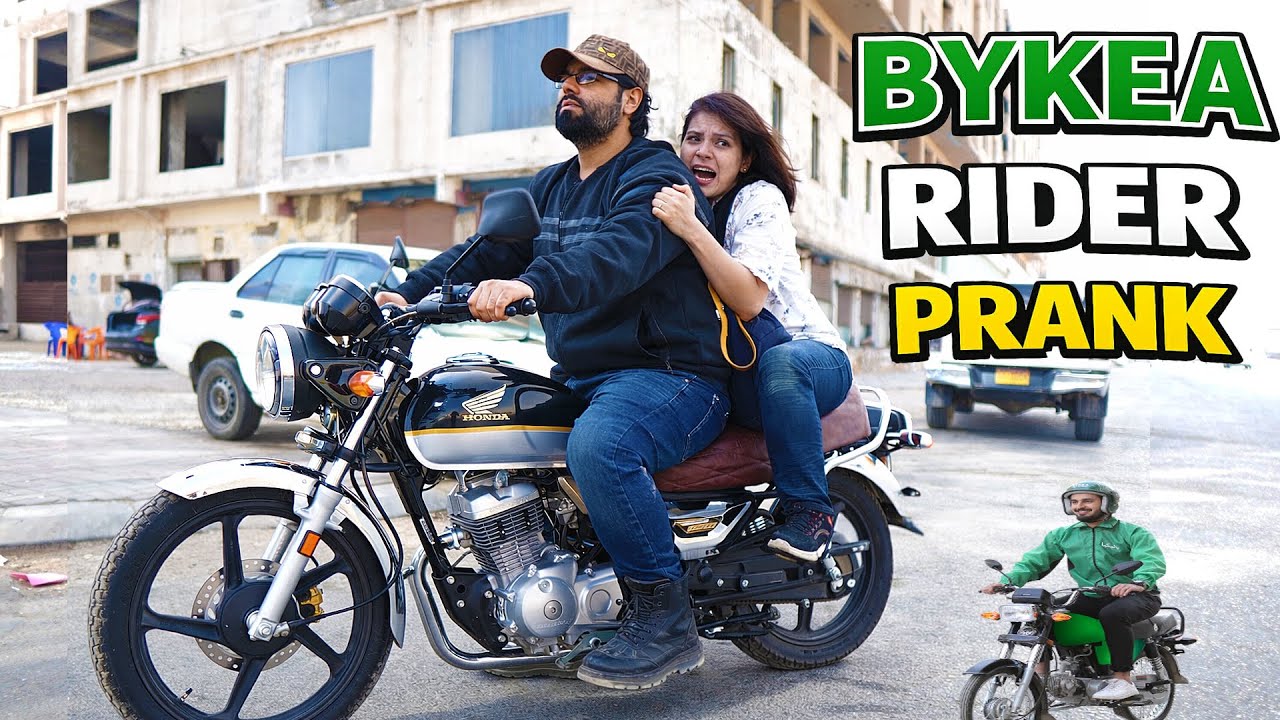 Bykea Rider Picking Up Girl Prank | Humanitarians