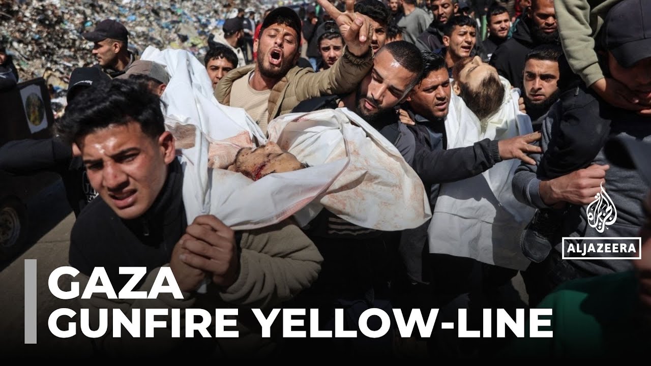 Tensions in Gaza: Daily Gunfire Near the Yellow Line