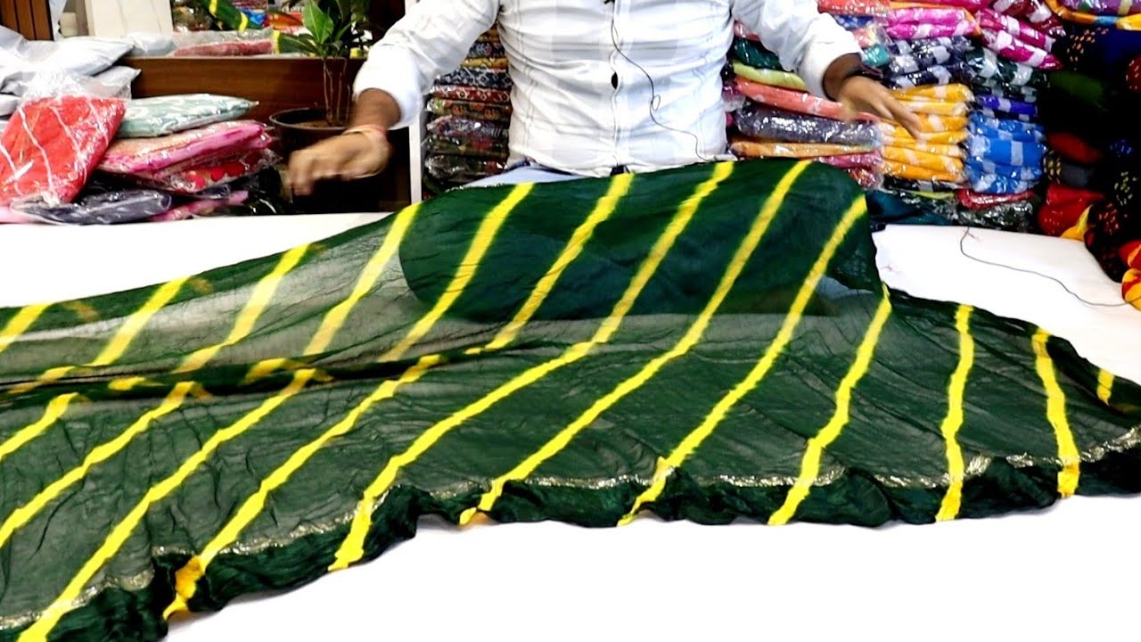 🔥राजस्थान की यह लहरिया साड़ी सबसे ज्यादा प्रसिद्ध है | Latest Lahirya Saree Designs 2023